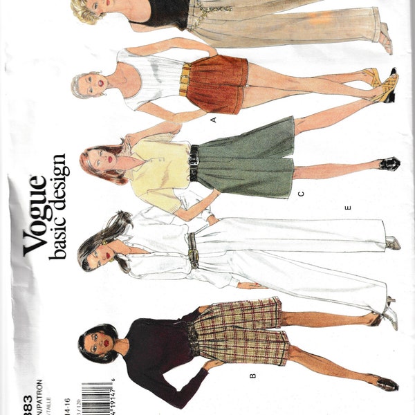Vogue Pants Pattern - Etsy