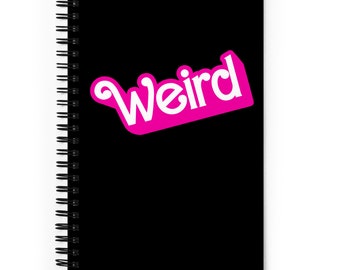 Weird Spiral notebook
