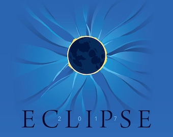 Solar Eclipse 2017 - Commemorative Poster