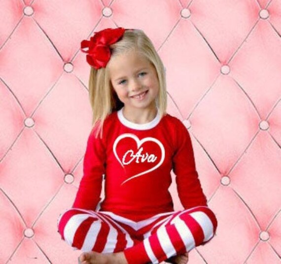 valentine's day pajamas
