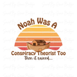 Conspiración png, Teoría de la conspiración png, Arca de Noé png, Sublimación, Descarga instantánea