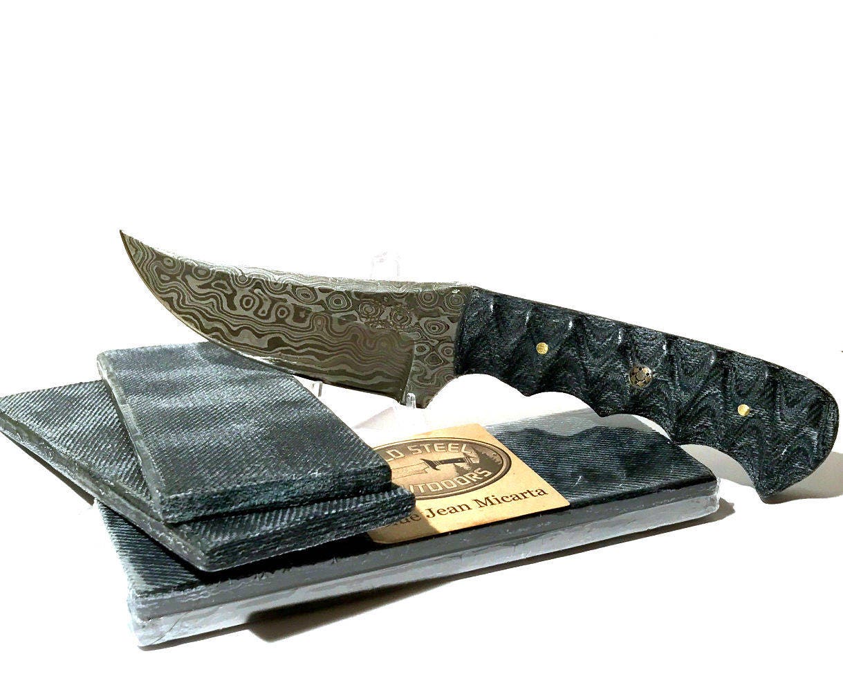 Blue Jean Denim Micarta Knife Scales 5 1/2x 2 x Etsy