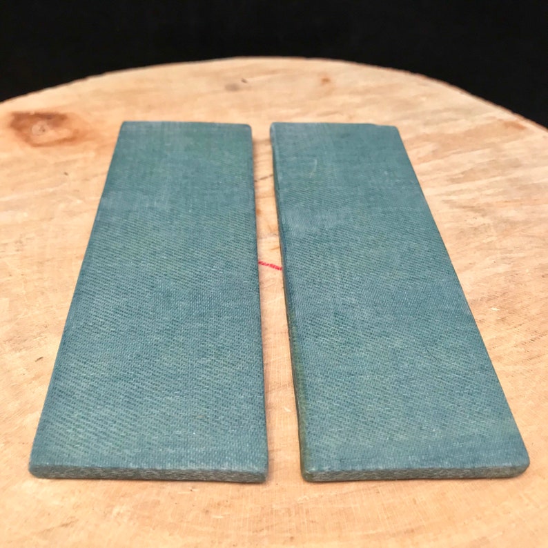 Stonewashed Blue Jean Denim Micarta Knife Scales Pair 5 Etsy