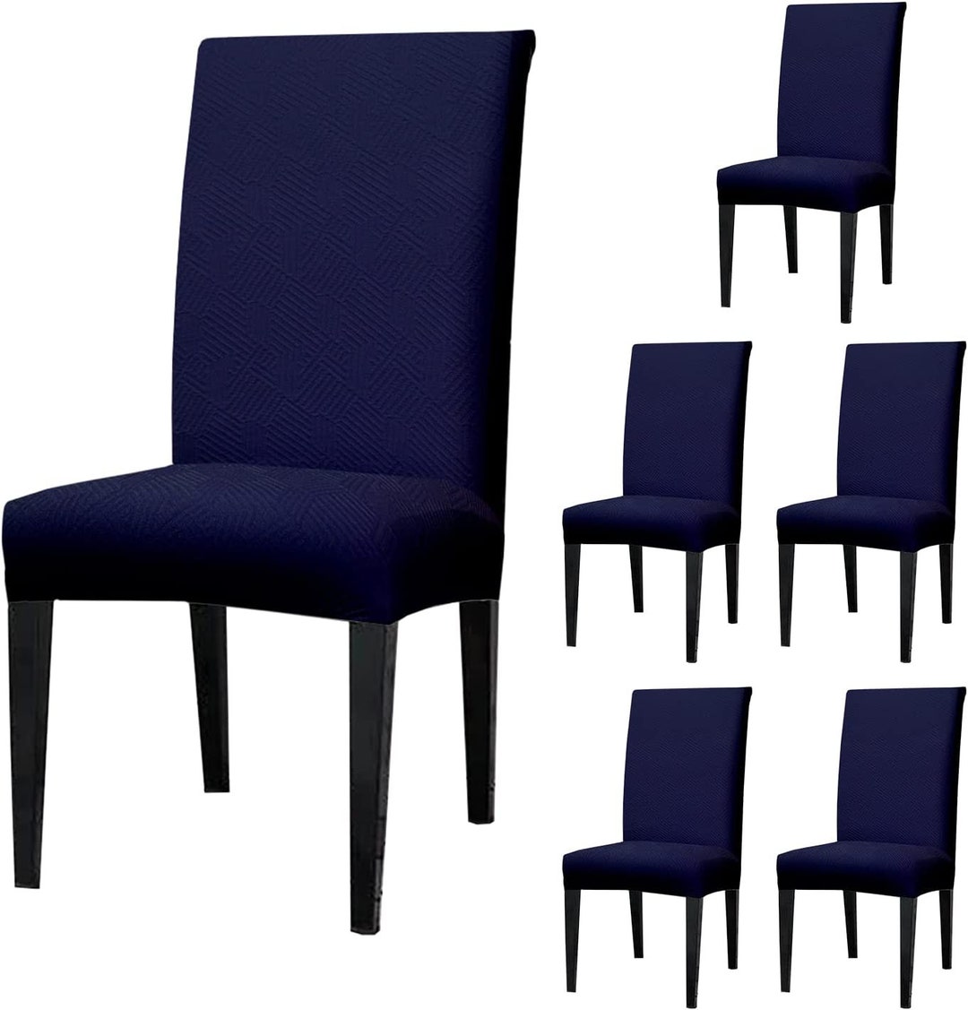 6 Pack Armless Chair Slipcover Removable Chair Protectors Etsy