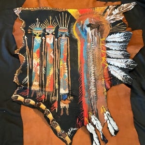 Cazadores de espíritus con escudo