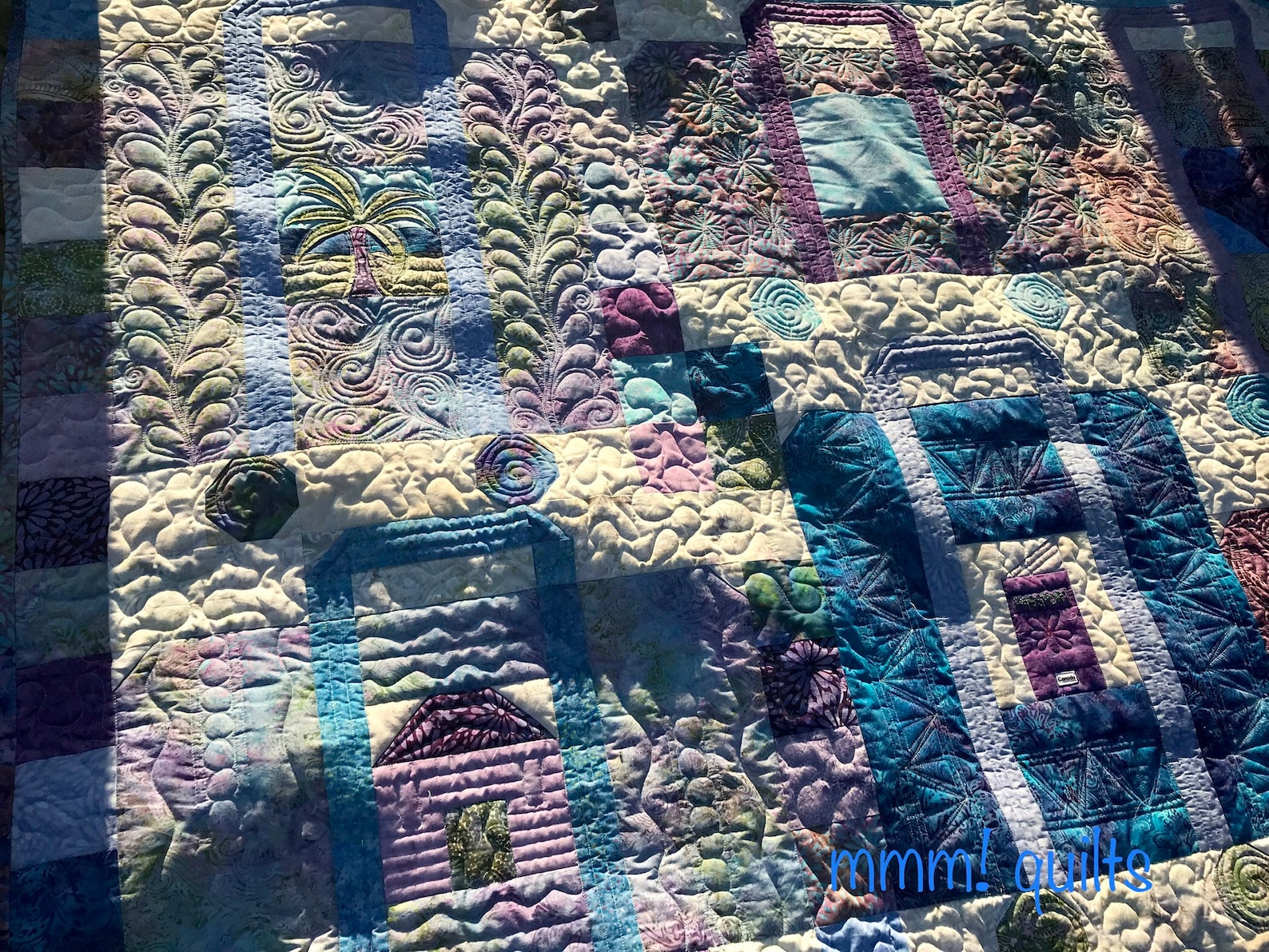 Oh, the Places You'll Go PDF Quilt Pattern, Throw Quilt, Modern