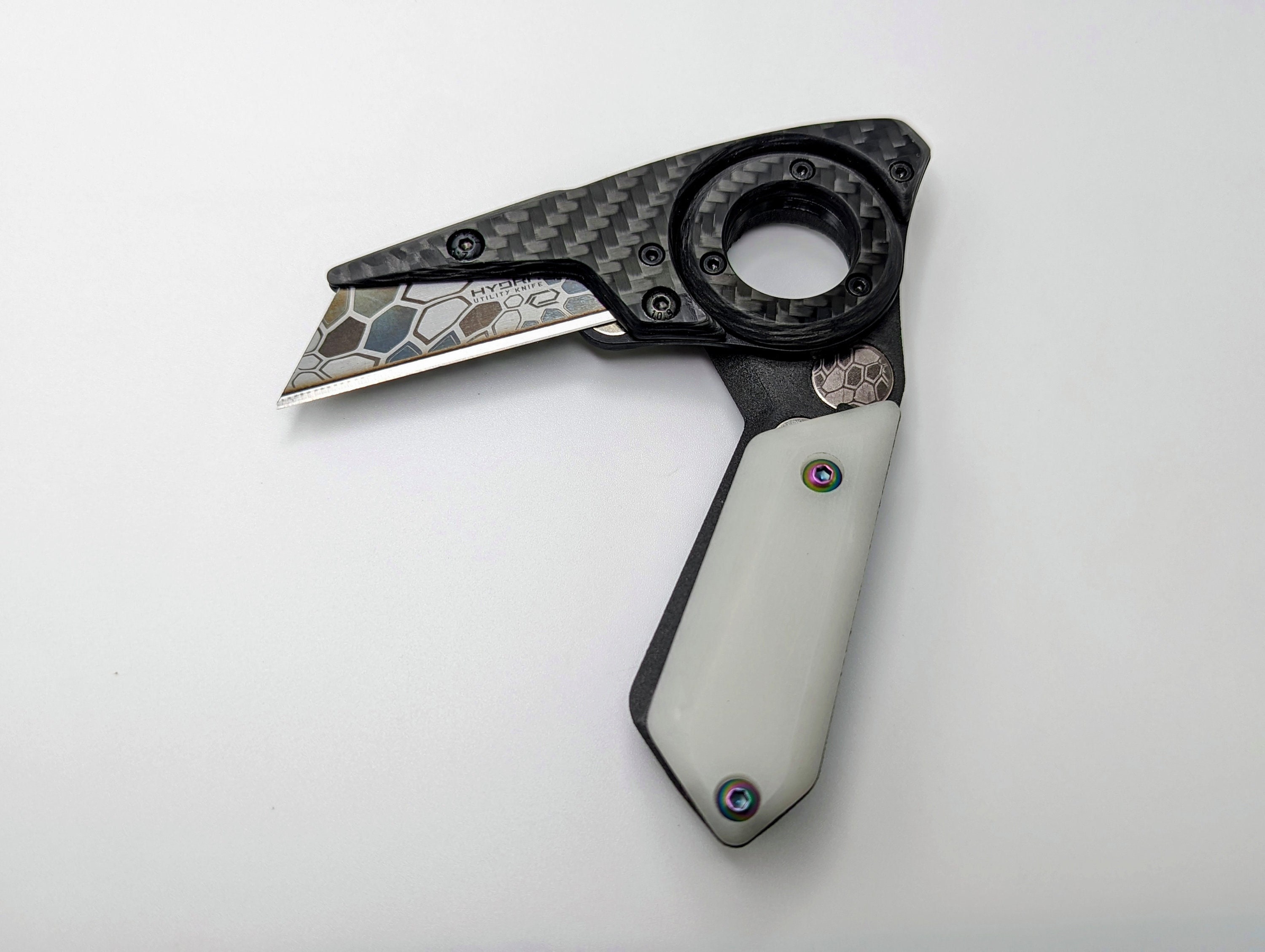 Deli Slim 30 Degree Blade Tip Razor Blade Knife Sharp Portable