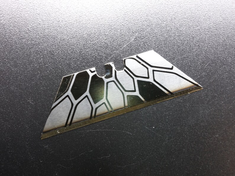 Laser Engraved 4pack Utility Blades for Etsy