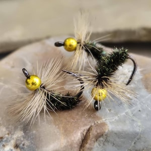 Badger Peacock Futsu Honryu  Kebari - Tenkara Trout Flies
