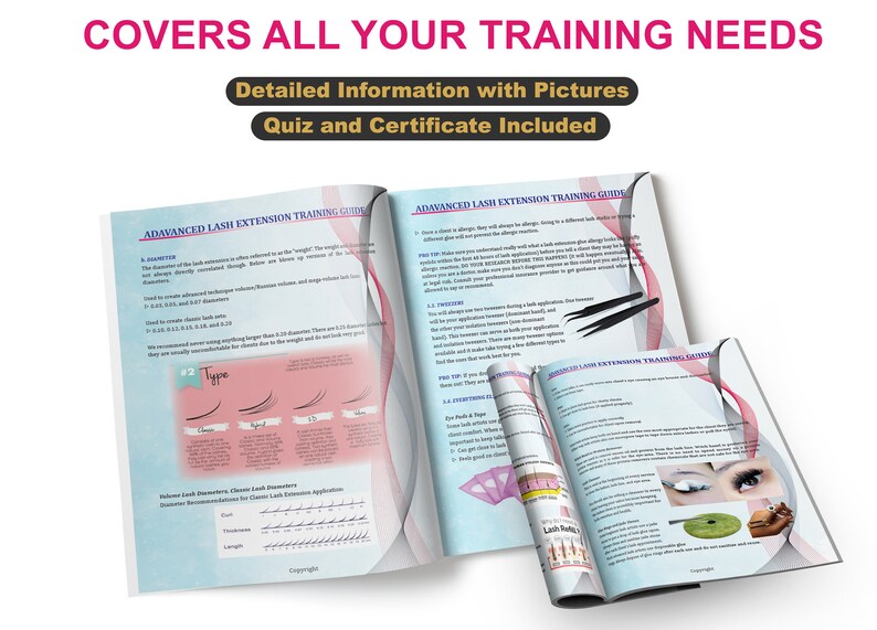 custom-advanced-lash-training-manual-with-quiz-and-certificate-etsy
