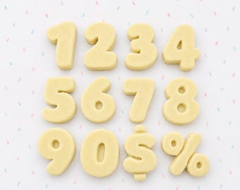 Number Cake Pop Cutters & Indent Press Set – Create Perfect Number Cake Pops with Ease!