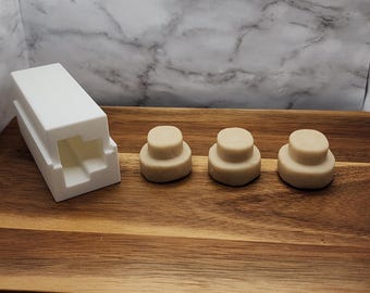 Tiered Cake pop roller, Cake Pop roller, 3d Printed, Cake ball shaper, Handheld cake pop roller, 2 Tiered Cake Ball Roller