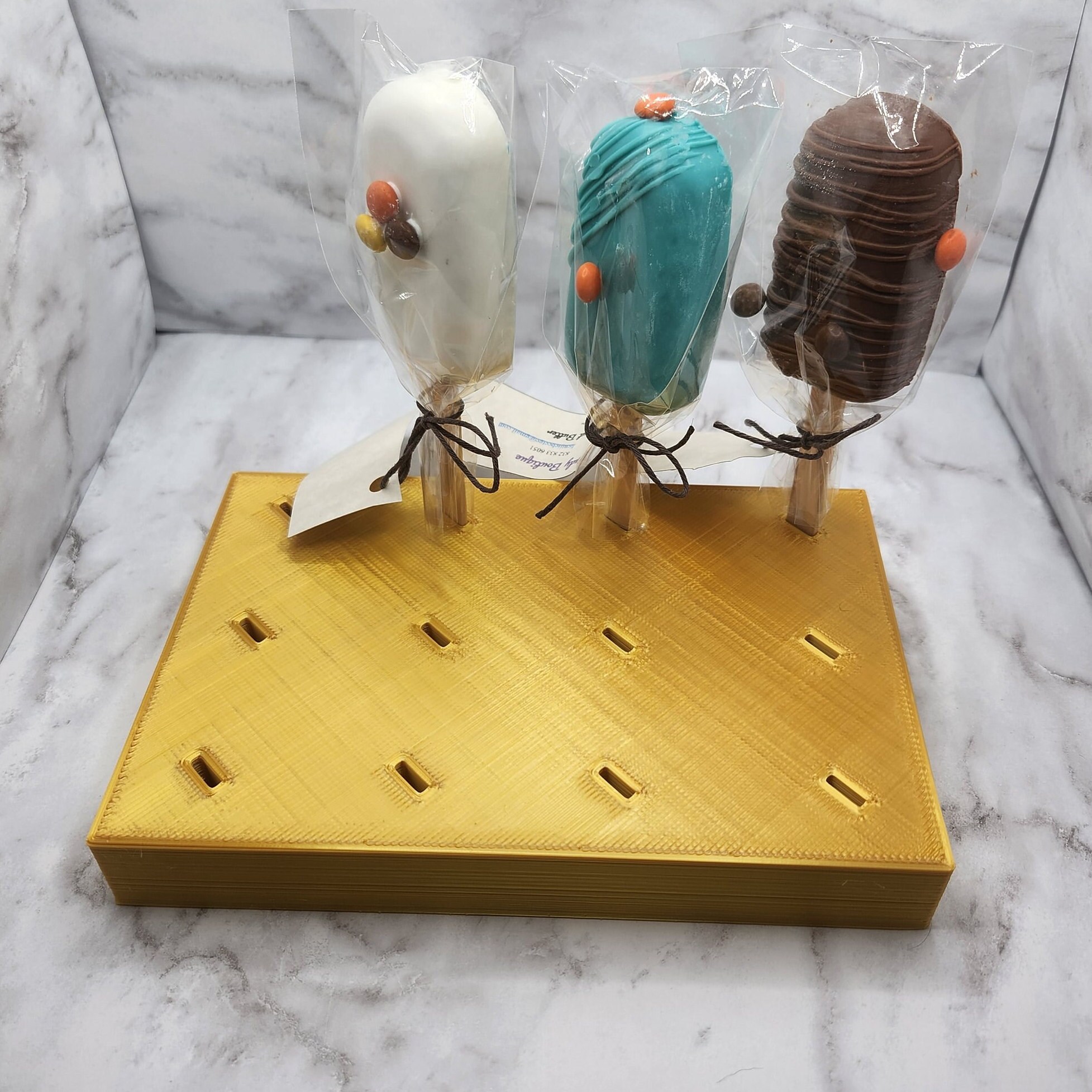 12 Hole Cakesicle Stand for Decorating, Dipping and Display of