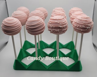 Cake pop stand 3D Printed stand Decorative cake pop stand Cake Pop holder Cake pop drying rack Dipping stand Cake pop dessert table stand