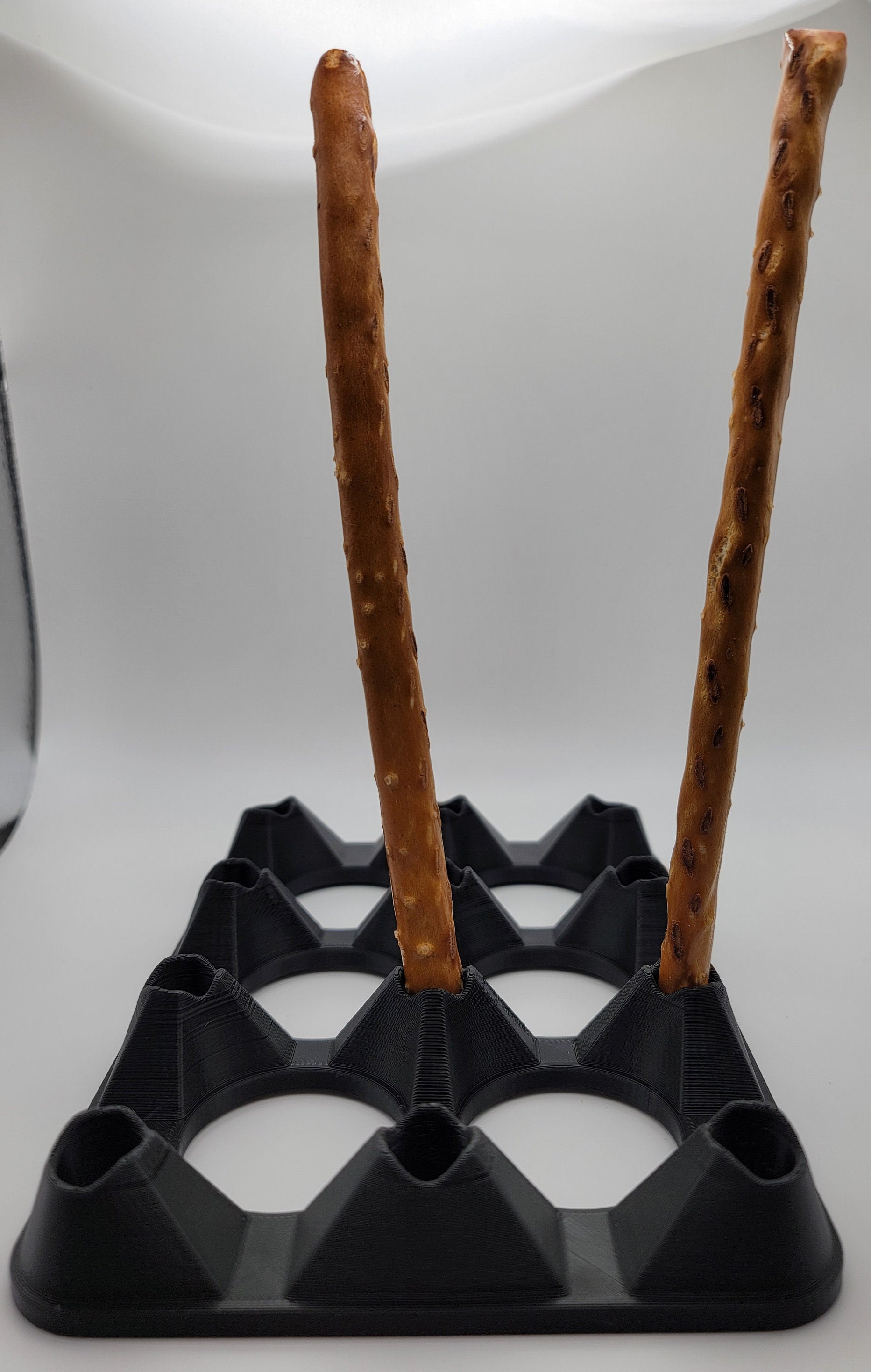 Pretzel Rod Stand 3D Printed Pretzel Stand Dessert Table Stand Holds a