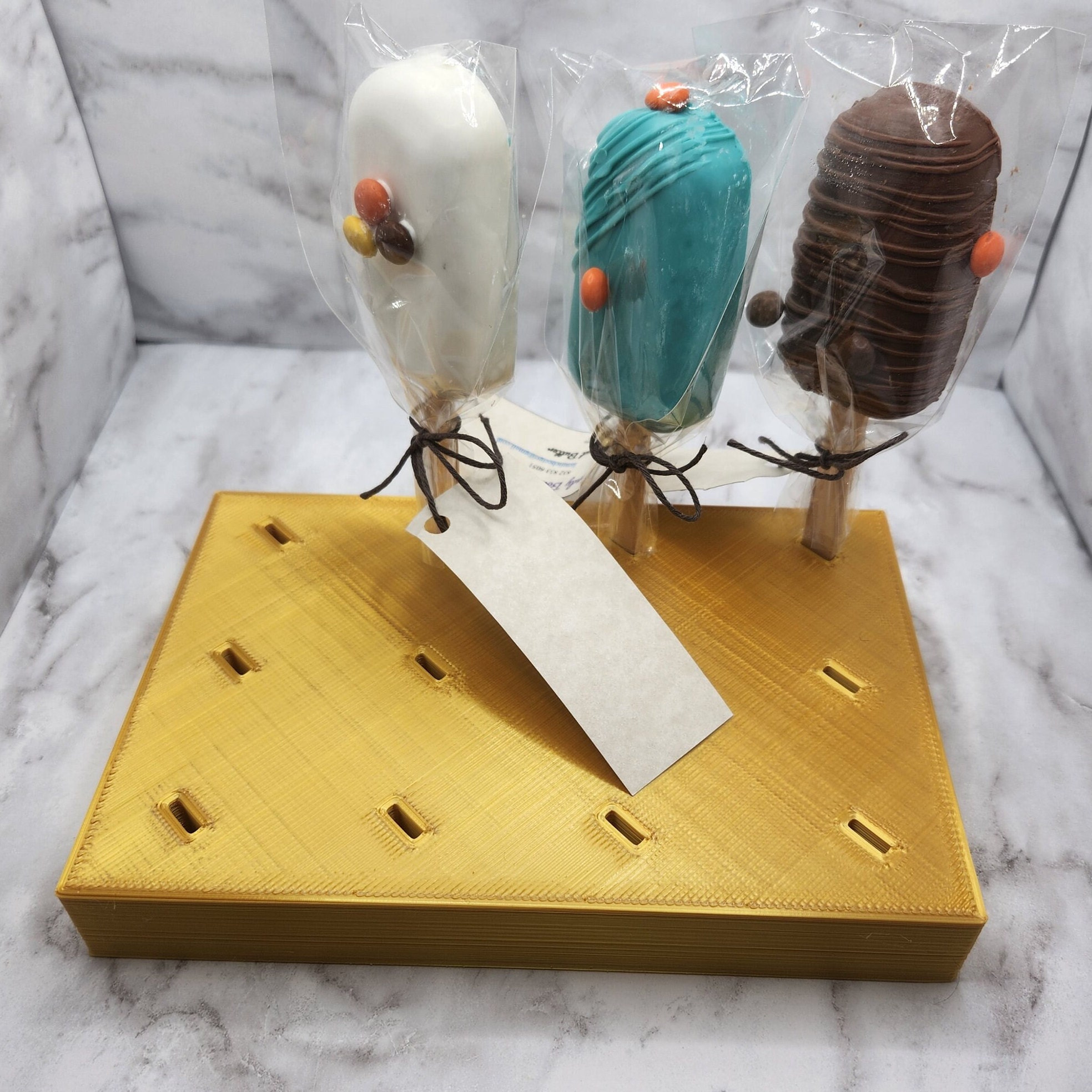 12 Hole Cakesicle Stand for Decorating, Dipping and Display of Cakesicles Etsy