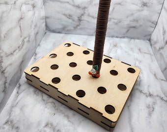 18 Hole Pretzel Rod stand Laser Cut Pretzel holder Marker stand Chocolate fountain stand Dessert table