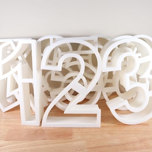 Number shaped Cake Cutters