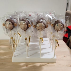 Présentoir à cake pops 24 trous - Présentoir à cake pops - Présentoir à friandises - Étendoir à cake pops - Présentoirs 2 douzaines (24) de cake pops