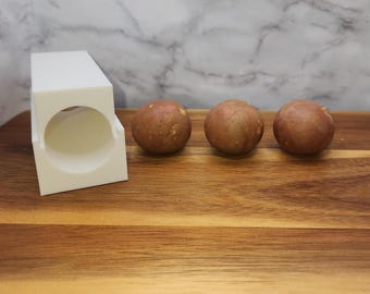 Round cake pop roller, Cake Pop roller, 3d Printed, Cake ball shaper, Handheld cake pop roller, cake pop roller