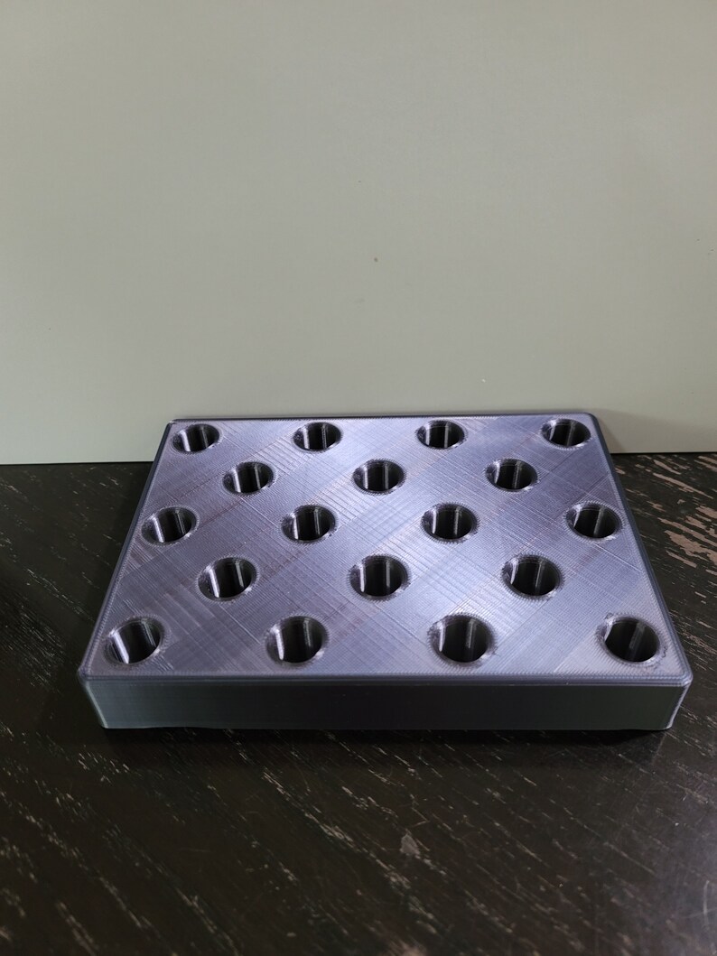 18 Hole Pretzel Rod Stand 3D Printed Pretzel Dipping Stand Etsy