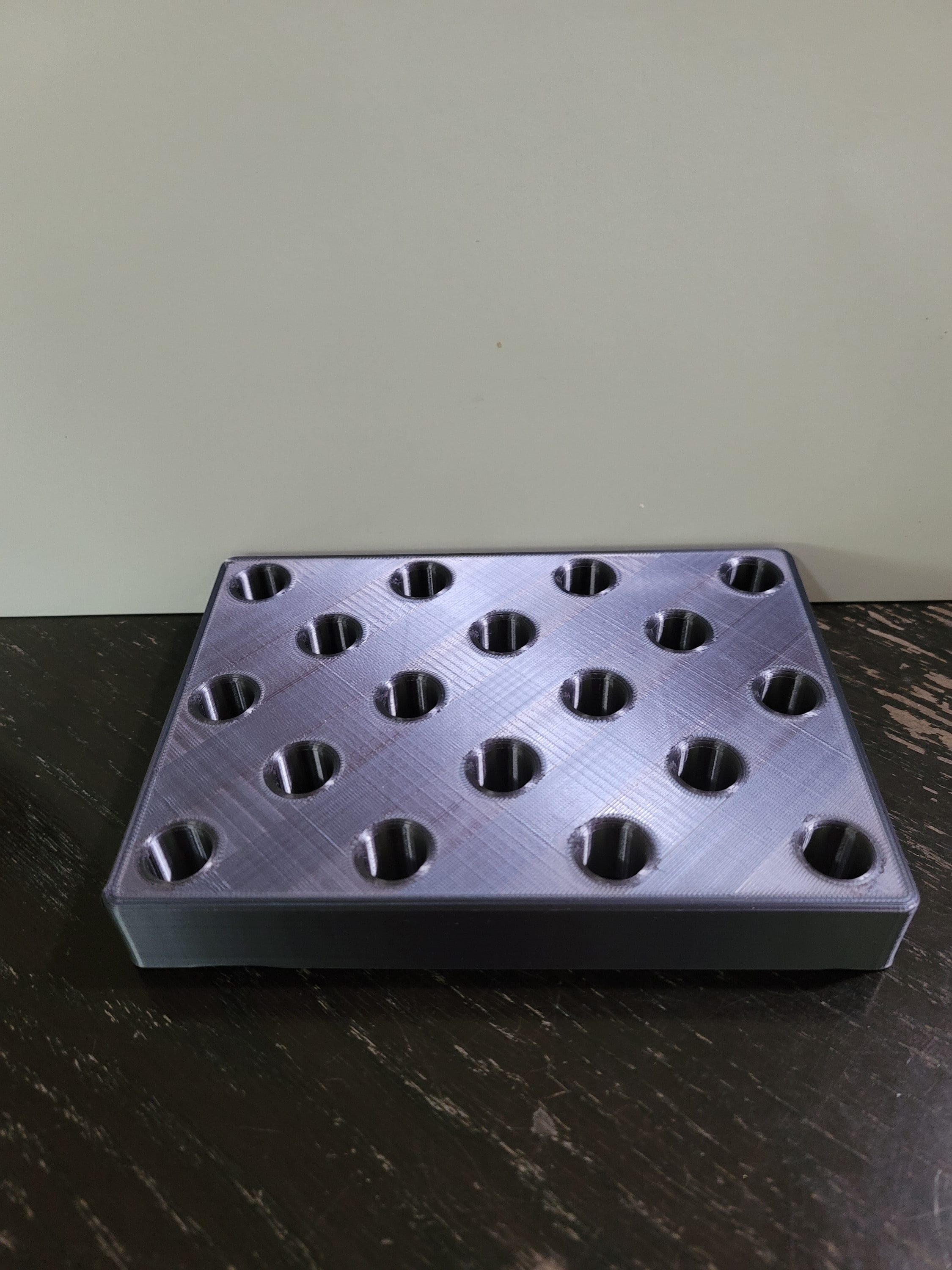 18 Hole Pretzel Rod Stand 3D Printed Pretzel Dipping Stand Etsy