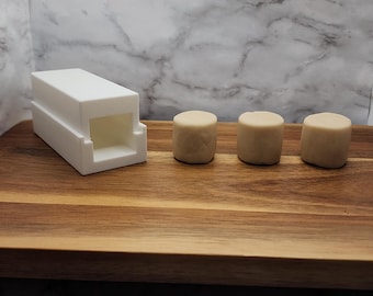 Cylinder cake pop roller, Cake Pop roller, 3d Printed, Cake ball shaper, Handheld cake pop roller