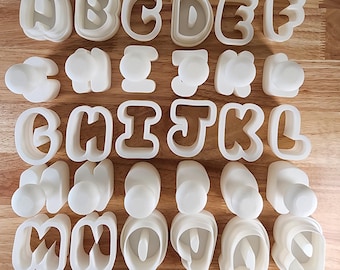 Alphabet Cake Pop Cutters & Indent Press Set – Create Perfect Letter Cake Pops with Ease!