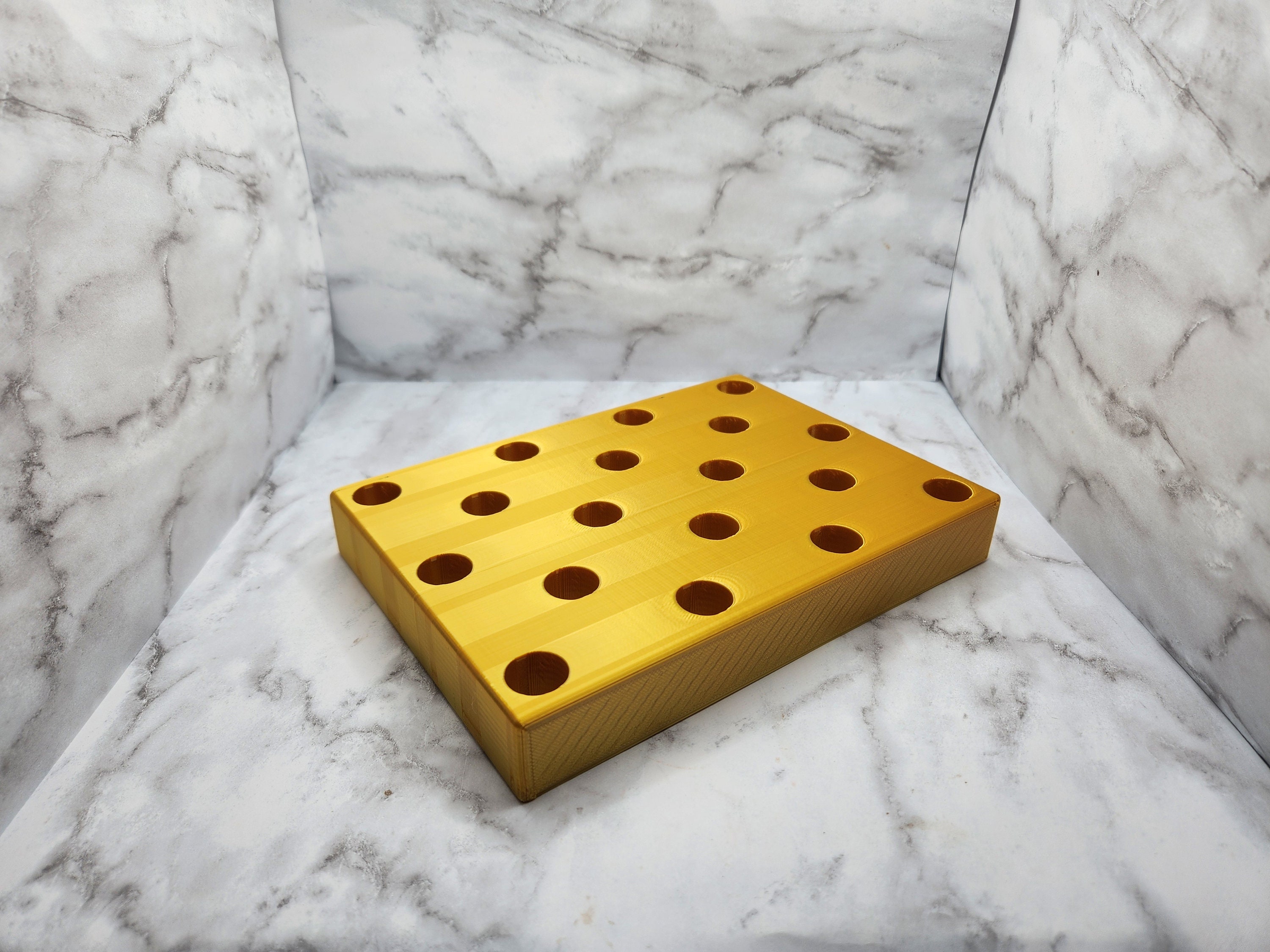 Digital File 18 Hole Pretzel Stand STL File Pretzel Rod Display Pretzel