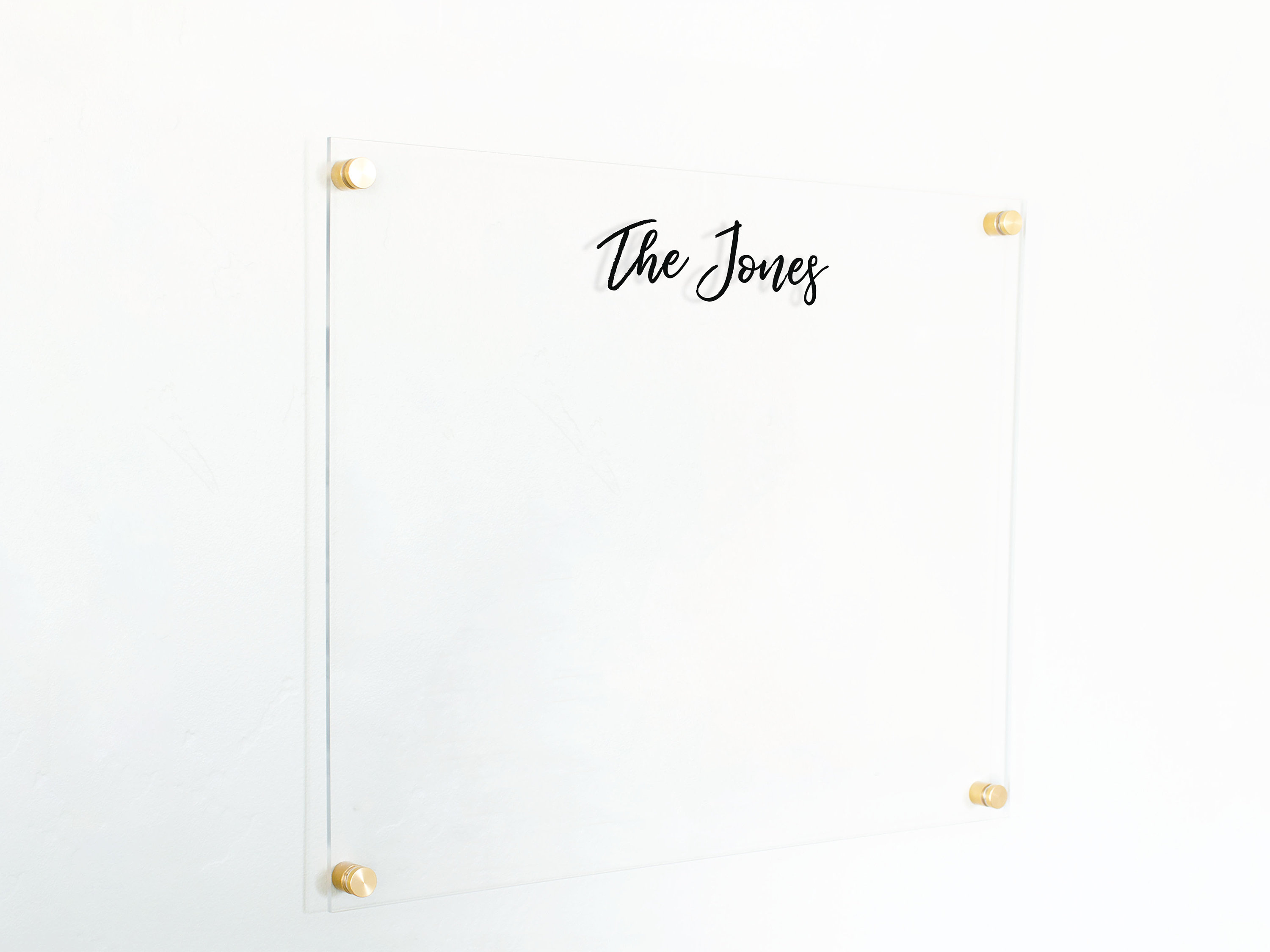 Acrylic Dry Erase Board Customized Memo Board Clear Acrylic