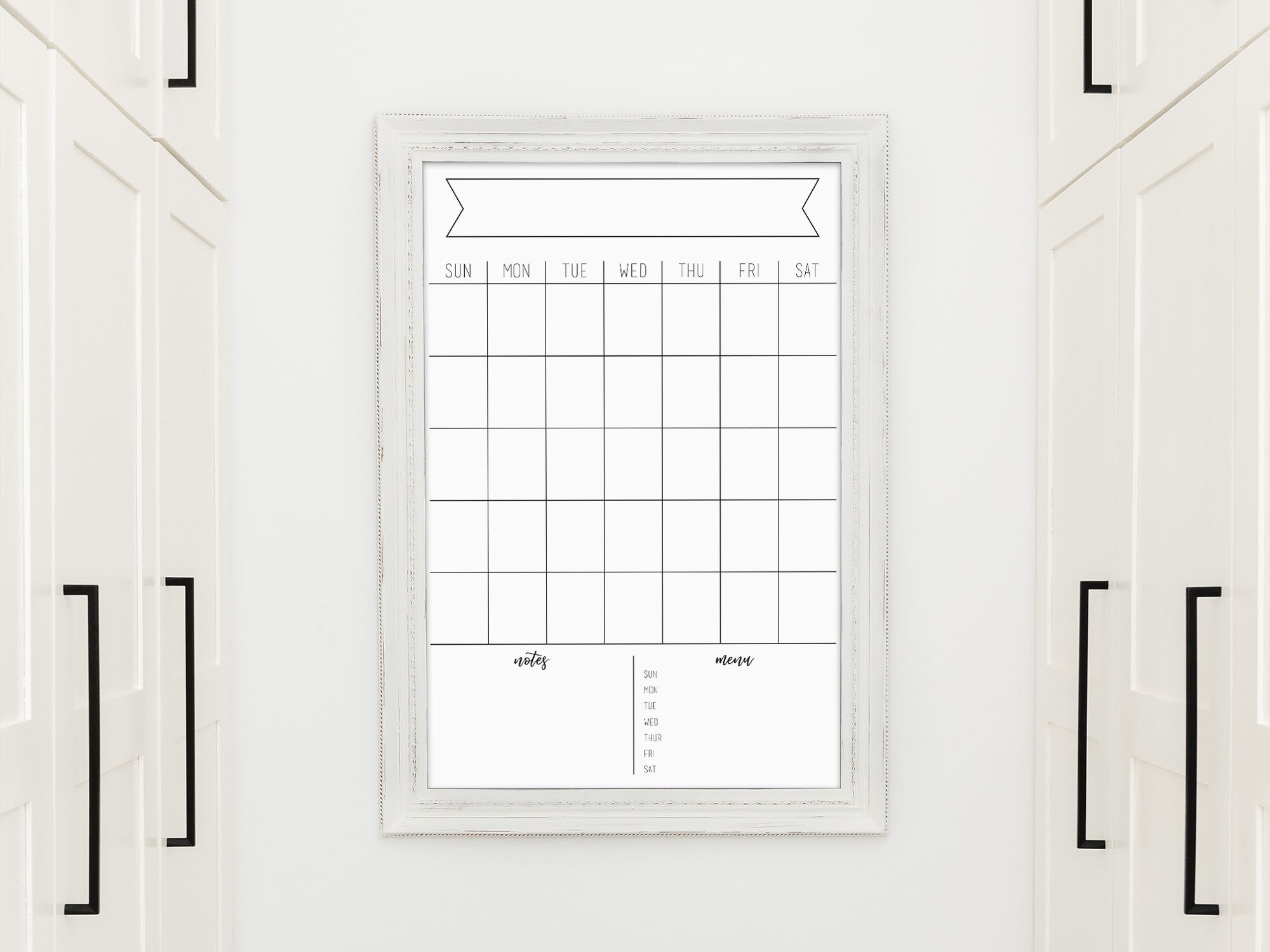 Reusable Calendar Calendar Large Wall Calendar Closing | Etsy