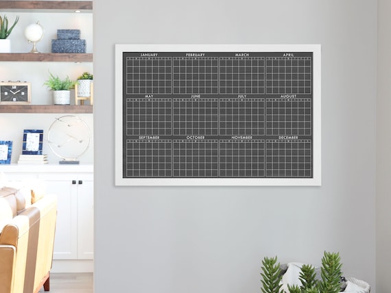 2022 Erasable Calendar, Large Wall Planner By Burkina Faso - View #3