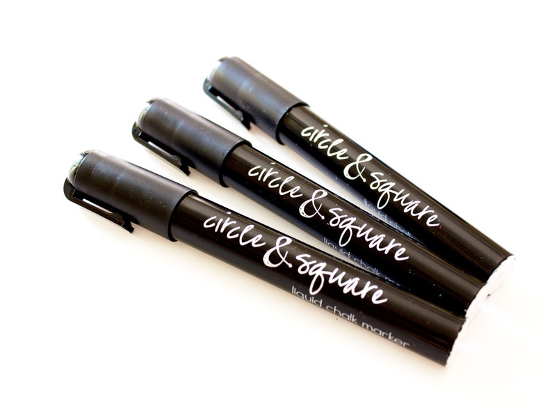 3 blackliquid chalk markers