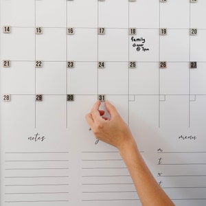 Magnetic Calendar Upgrade (Current Order Add-on)