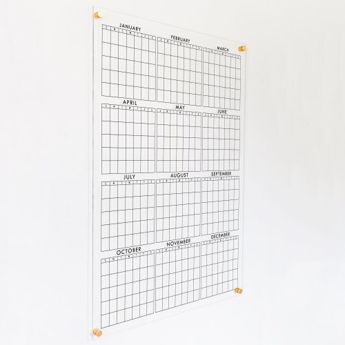 At A Glance 2023 Calendar Reusable Yearly Dry Erase Acrylic - Etsy