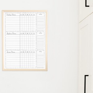 Personalized chore chart | 18x24 | chore chart for kids | chore board #1898 image 8