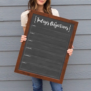 Classroom Agenda | Dry-erase Teacher Schedule | Classroom Management | Classroom calendar | Homeschool Planner |  #18140 | Perkins