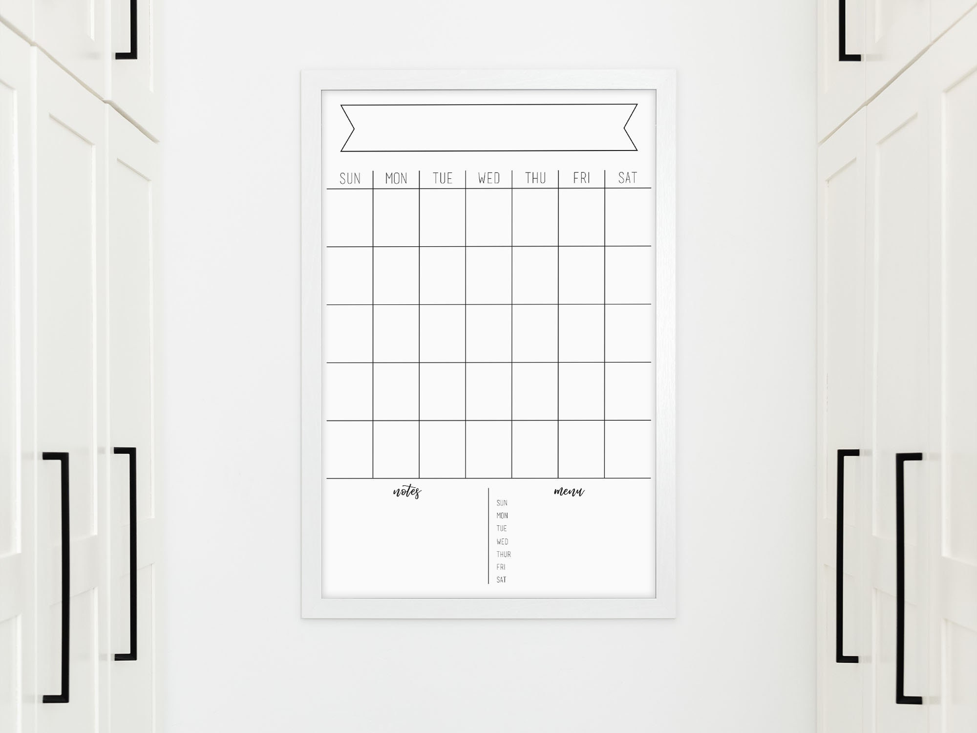 Reusable Calendar Calendar Large Wall Calendar Closing | Etsy