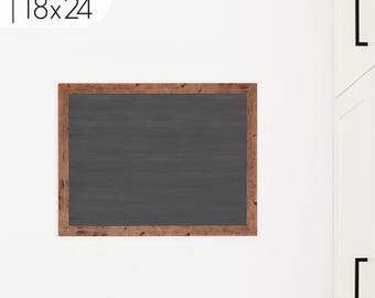 Magnetic Chalkboard, Framed Blank Chalkboard, Vision Board 2025, Dry Erase Chalkboard, Wall Menu Board, Horizontal Quote Board