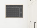 Minimalist Wall Calendar, Custom Dry Erase Large Calendar, Reusable Chalkboard Calendar, Family Center, Rustic Decor, 2022 Planner #1821