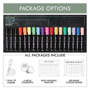 Acrylic Chore Chart for Kids, Clear Chore Chart, Personalized Dry Erase Chore Chart For Wall, Acrylic Job Chart, Floating Chores List image 3