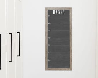 Weekly Calendar | Weekly Schedule | TWO SIZES AVAILABLE | Weekly Calendar