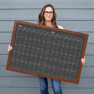 two-month calendar , minimalist calendar , large minimalist calendar ,#3633 | Swanson