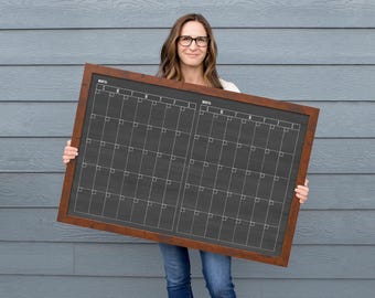 two-month calendar , minimalist calendar , large minimalist calendar ,#3633 | Swanson