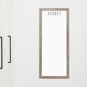 14x36 and 9x24 Dry Erase Memo Board | Whiteboard style available | Magnetic Memo Board Option