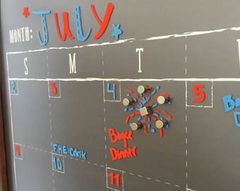 Magnetic Calendar Upgrade (Current Order Add-on)