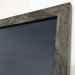 Chalkboard, Large Framed Dry Erase Board, 36 x 24 Framed Dry Erase Chalkboard, Optional Magnetic Upgrade