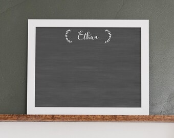 Dry-Erase Personalized Chalkboard - size 11x14