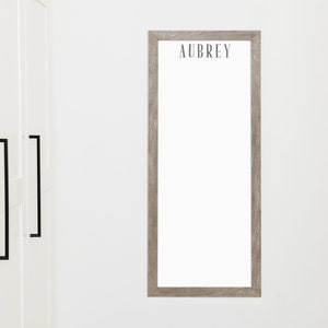14x36 and 9x24 Dry Erase Memo Board | Whiteboard style available | Magnetic Memo Board Option