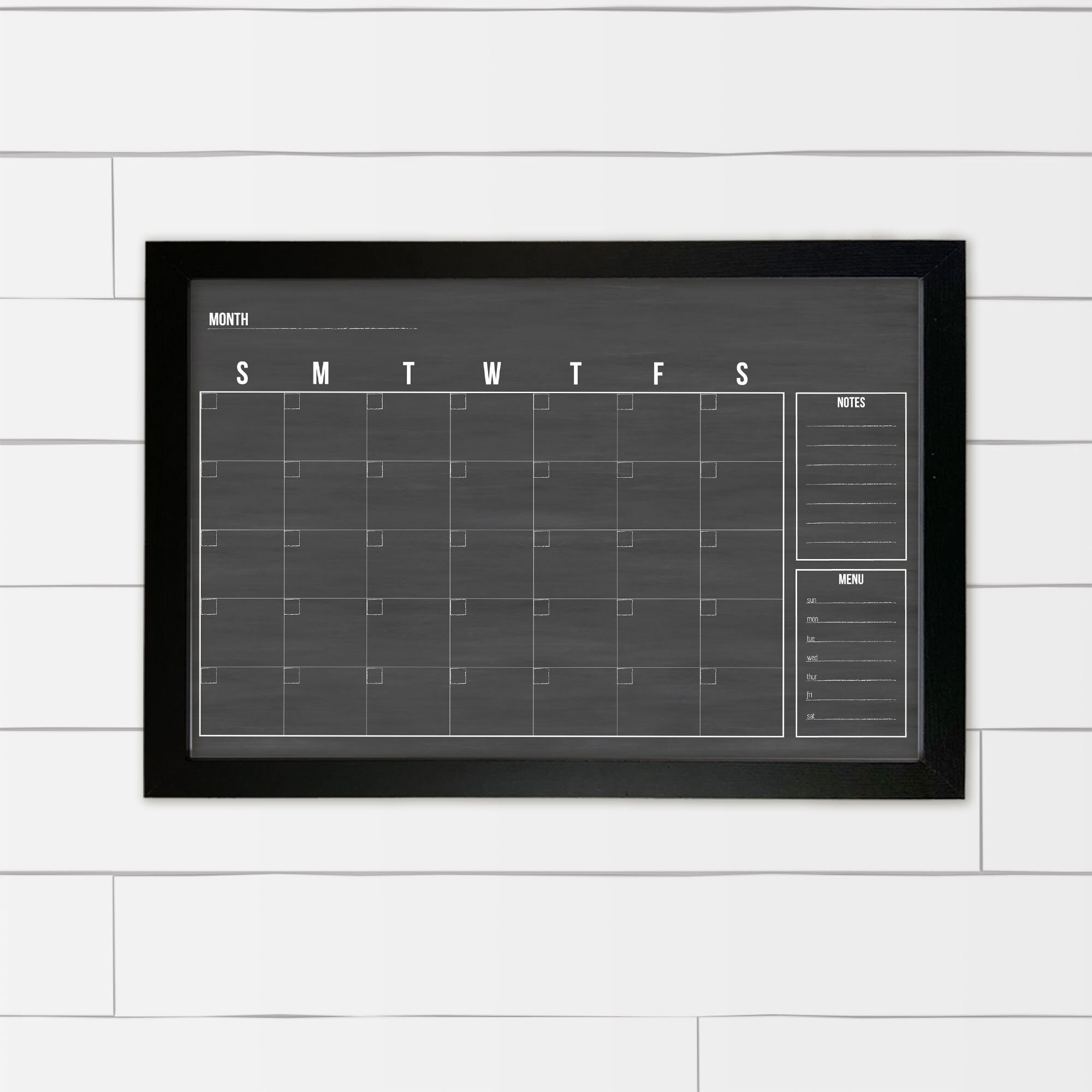 24x36 Calendar Large Calendar DryErase Calendar Etsy